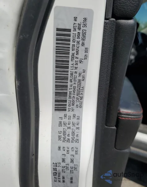 2016 Jeep Cherokee Trailhawk from USA, damaged, VIN 1C4PJMBS2GW326200